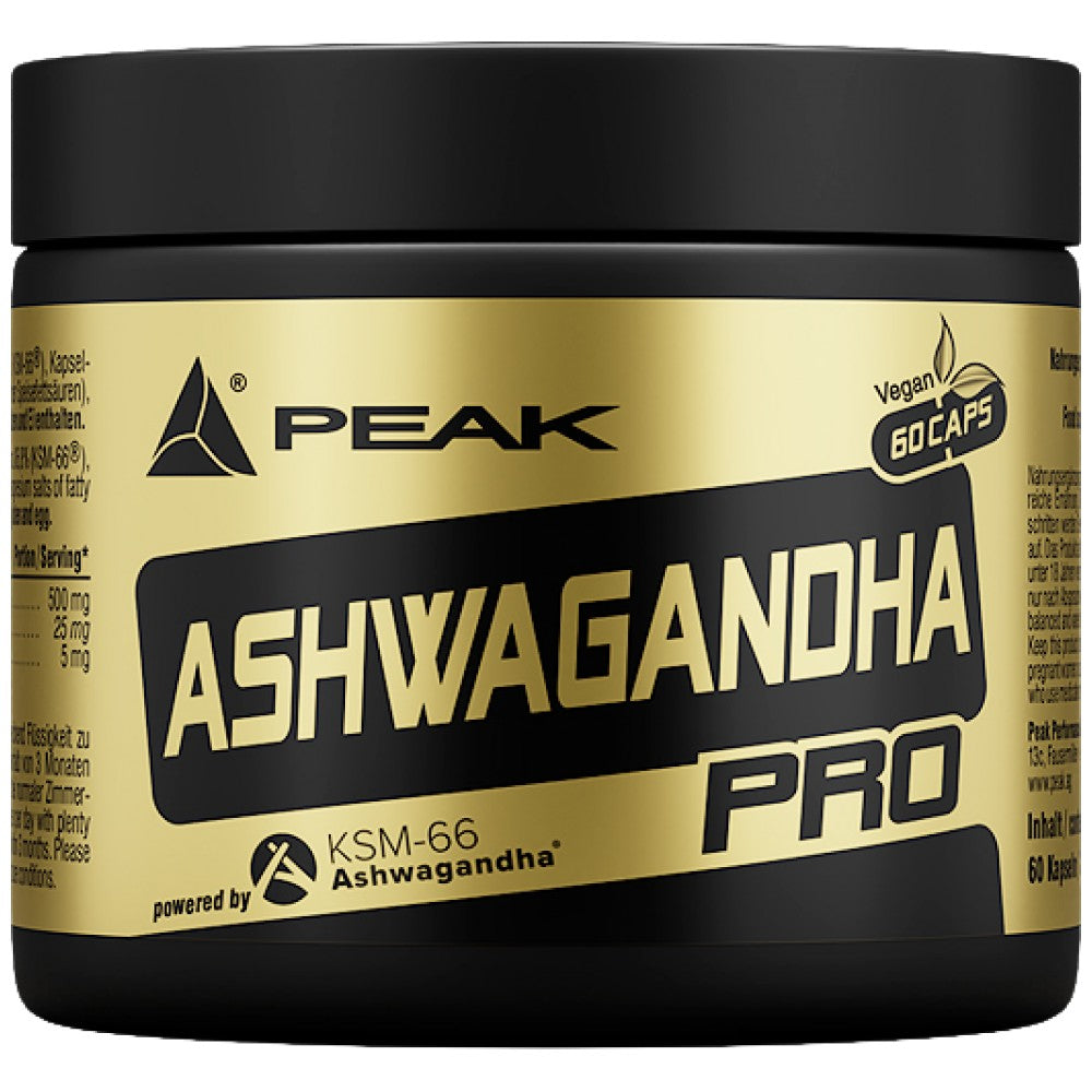 Ashwagandha Pro KSM-66 500 mg - 60 капсули