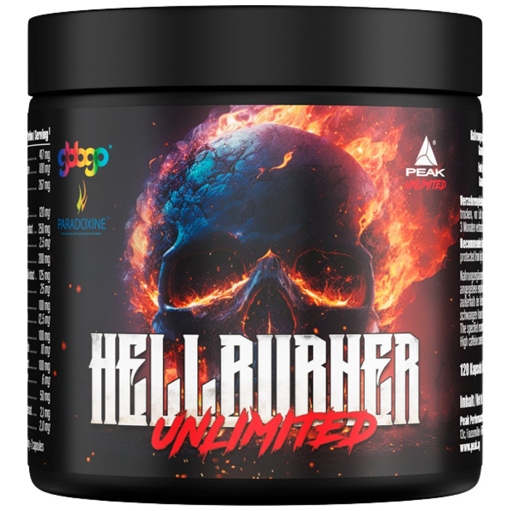 „Hellburner Unlimited“ - 120 kapsulių