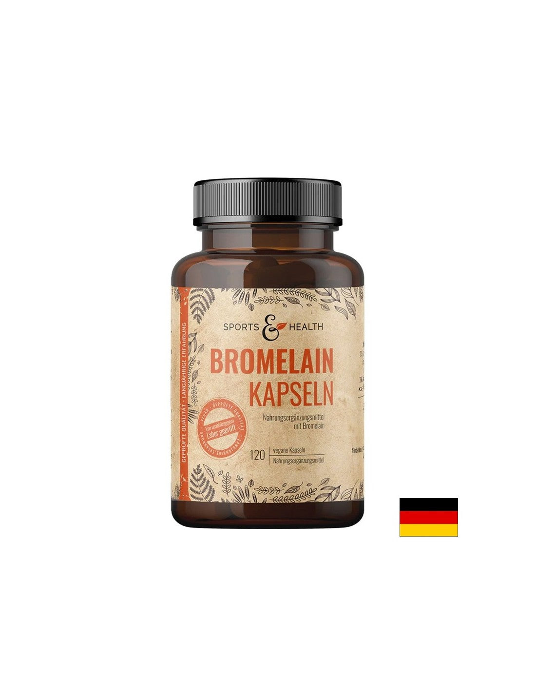Good digestion - Bromelain, 550 mg x 120 capsules
