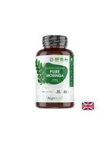 Przeciwutleniacz, reguluje poziom cukru we krwi - Moringa, 550 mg x 180 kapsułek