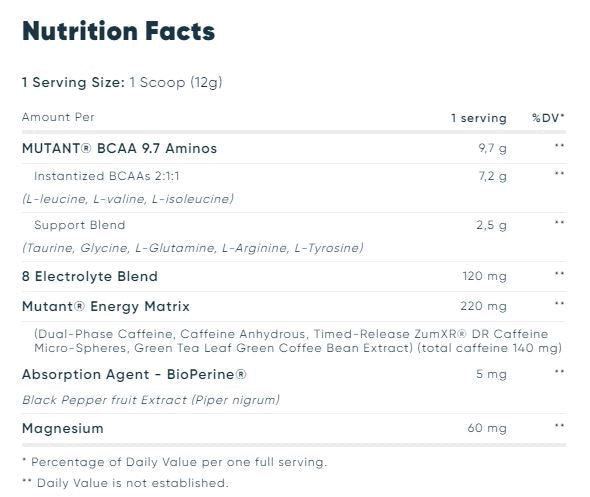 BCAA 9.7 ENERGY - 0.360 kg