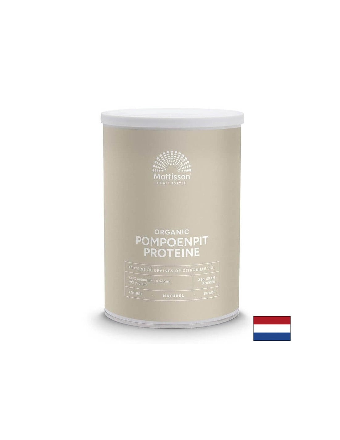 Organic Pumpkin Seed Protein Powder 58%, 250g Mattisson Healthstyle