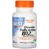 Beschte chewable vollaktiv B12 / Methylibalamin 1000 MCG - 60 Kauen Tabletten