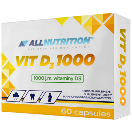 Vitamin D3 1000 IU 60 Гел капсули - Feel You