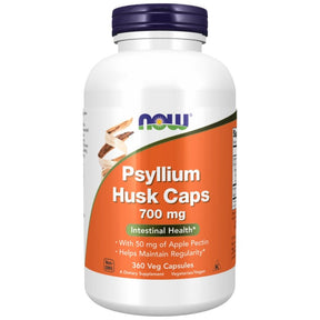 Psyllium Husk 700 mg | with Apple Pectin - 360 capsules - Nutra Best Europe