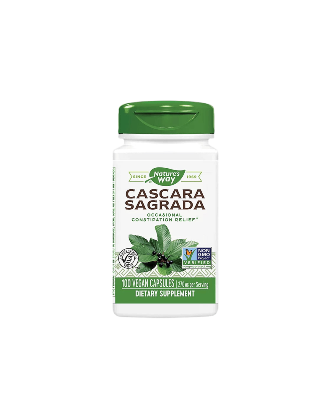 Cascara Sagrada 425 mg - 100 capsules