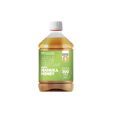 Vinagre de manzana + miel de Manuka (300 MgO) - Vinagre de manzana con miel de Manuka (300 MgO), 500 ml