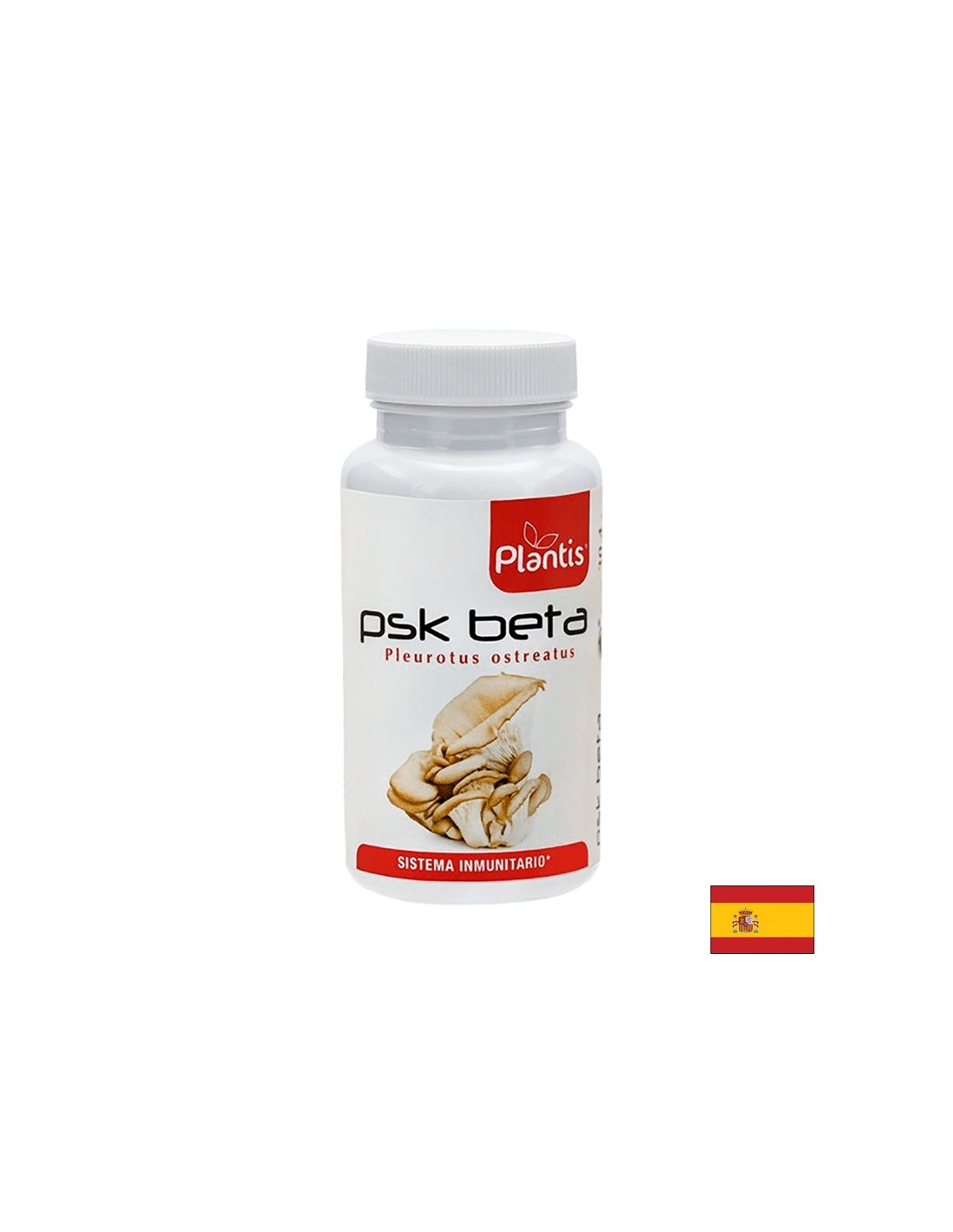 Polysaccharide-K - from a well + Reishi, Vitamin C, B6, B12, Folic acid and Selenium, 60 capsules