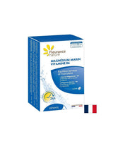 W przypadku stresu, zmęczenia, skurcze mięśni - magnez morski + witamina B6, 60 tabletek Natura Fleance
