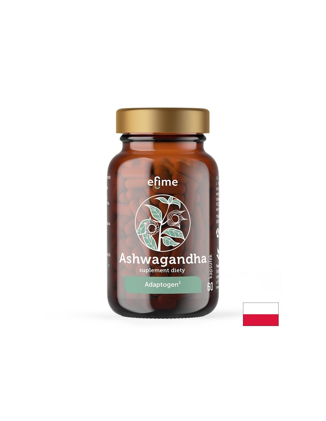 Stress en goed humeur - Ashwaganda, 60 Capsules Ekamedica