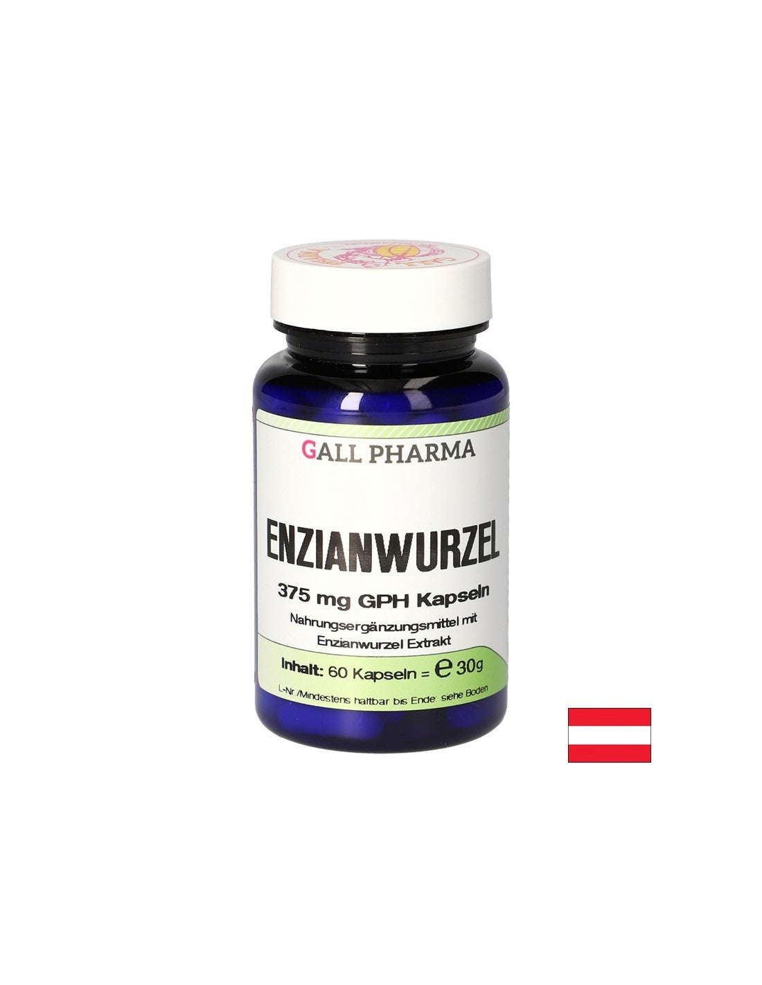 Improves digestion - Gentian (root extract), 60 capsules