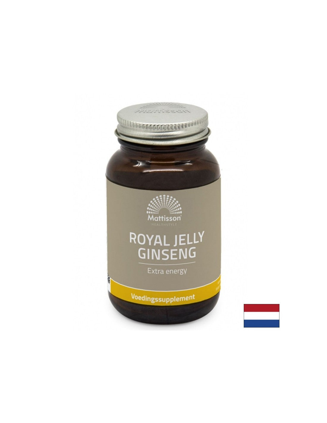 Energía e inmunidad fuerte: gelatina real + ginseng asiático, 60 cápsulas