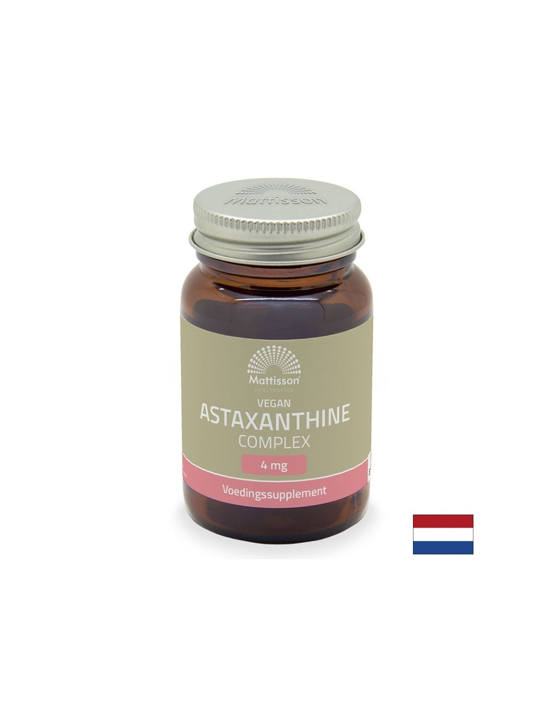 Antioksidantas, astaksantino kompleksas, 60 „Mattisson HealthStyle“ kapsulės