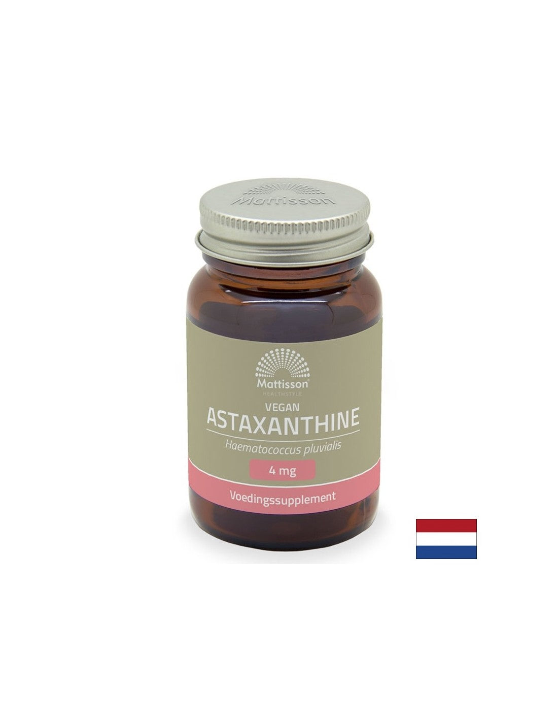 Antioksidantas - astaksantinas (iš dumblių), 60 kapsulių „Mattisson HealthStyle“