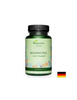 Antioksidantas - resveratrolis + nikotinamidas, 60 kapsulių