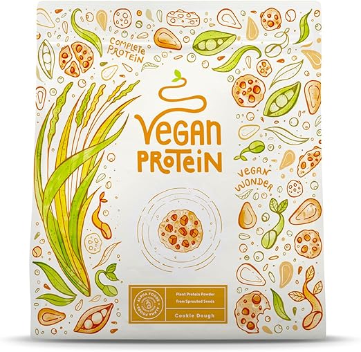 Vegan Protein (Biscuit) + Bromelain - 600 g