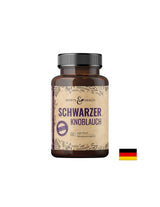 For high cholesterol - Black Garlic, 600 mg x 180 capsules