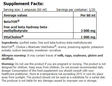 BetaTOR® Liquid SHOT / 60 ml