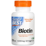 BIOTIN 10000 MCG - 120 capsules