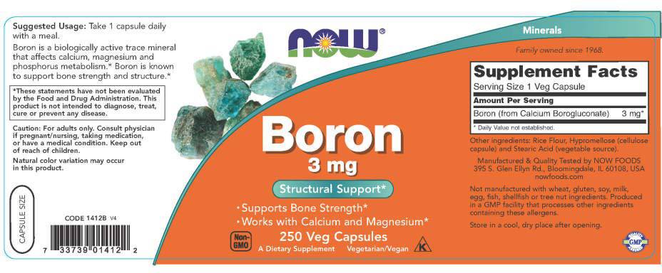 BORON 3 mg - 250 tobolek