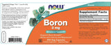 Boron 3 mg - 250 kapsul