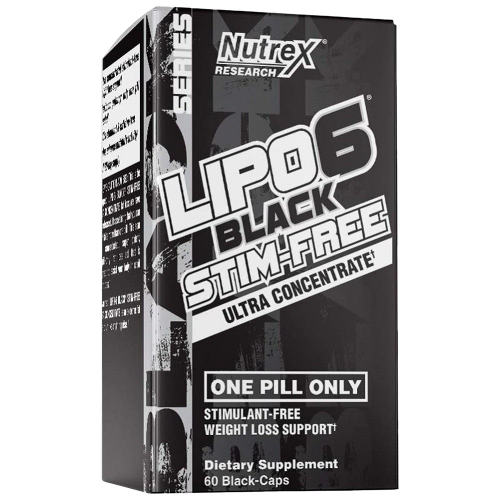 Lipo 6 Black Ultra Concentrate / Stim-Free - 60 капсули - Feel You