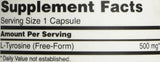 L -Tyrosine 500 mg - 60 capsules