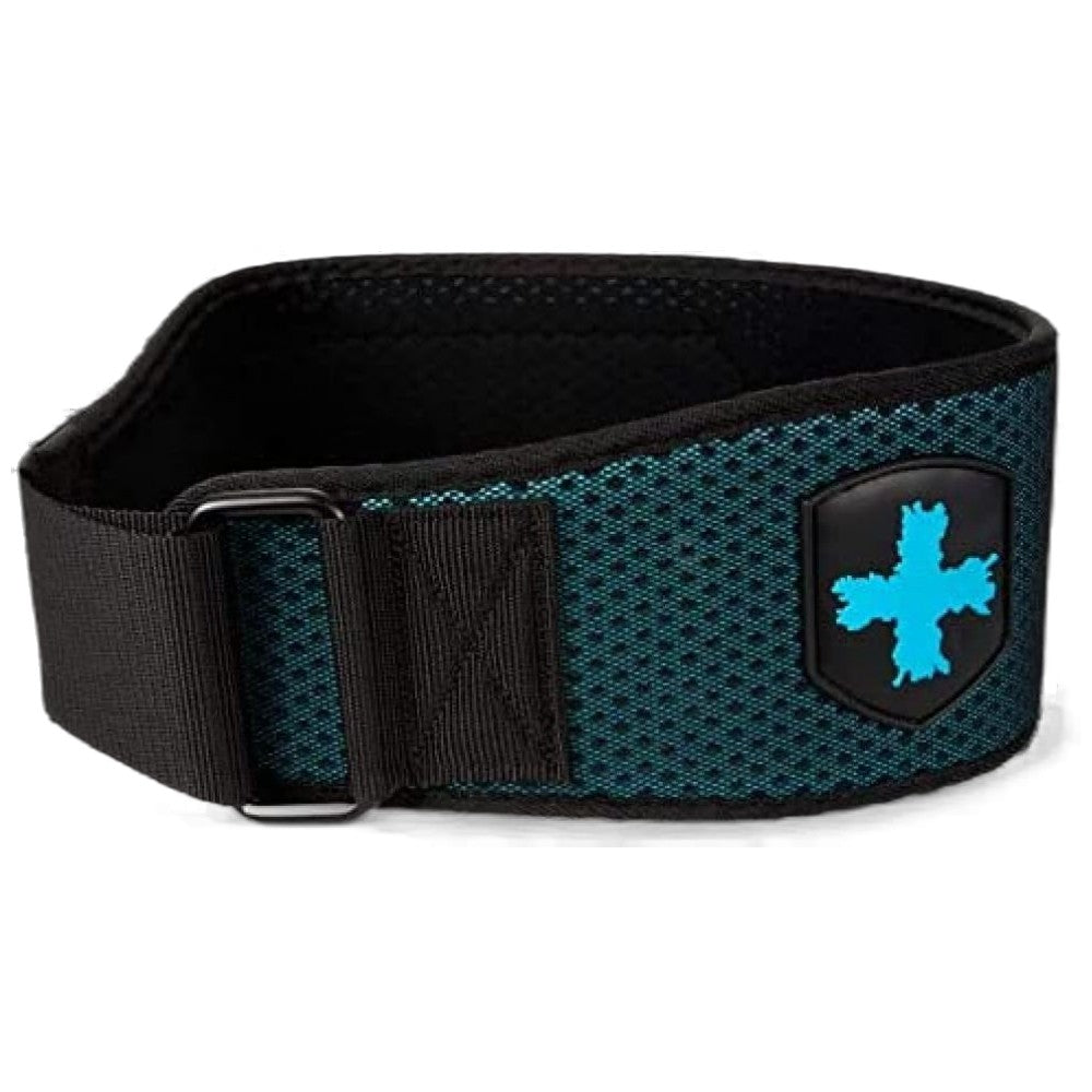 Дамски тренировъчен колан / Hex Core Belt 12 cm - Blue - 12 cm - Feel You