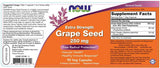 Grape Seed 250 mg / Extra Strength - 90 капсули - Feel You