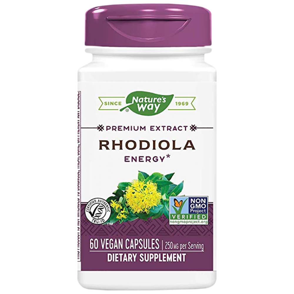 Rhodiola Rosea 250 mg - 60 kapsulės