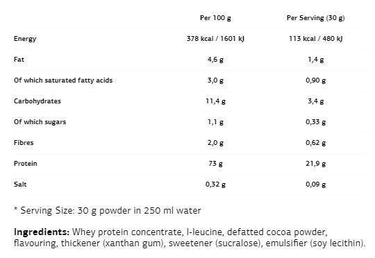 Gold Whey - 0,500 kg