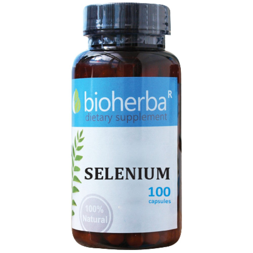 Selenium 100 mcg | L -Selenometioninas - 100 kapsulių