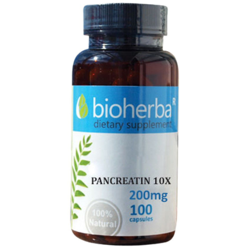 Pancreatin 10x 200 mg - 100 capsules