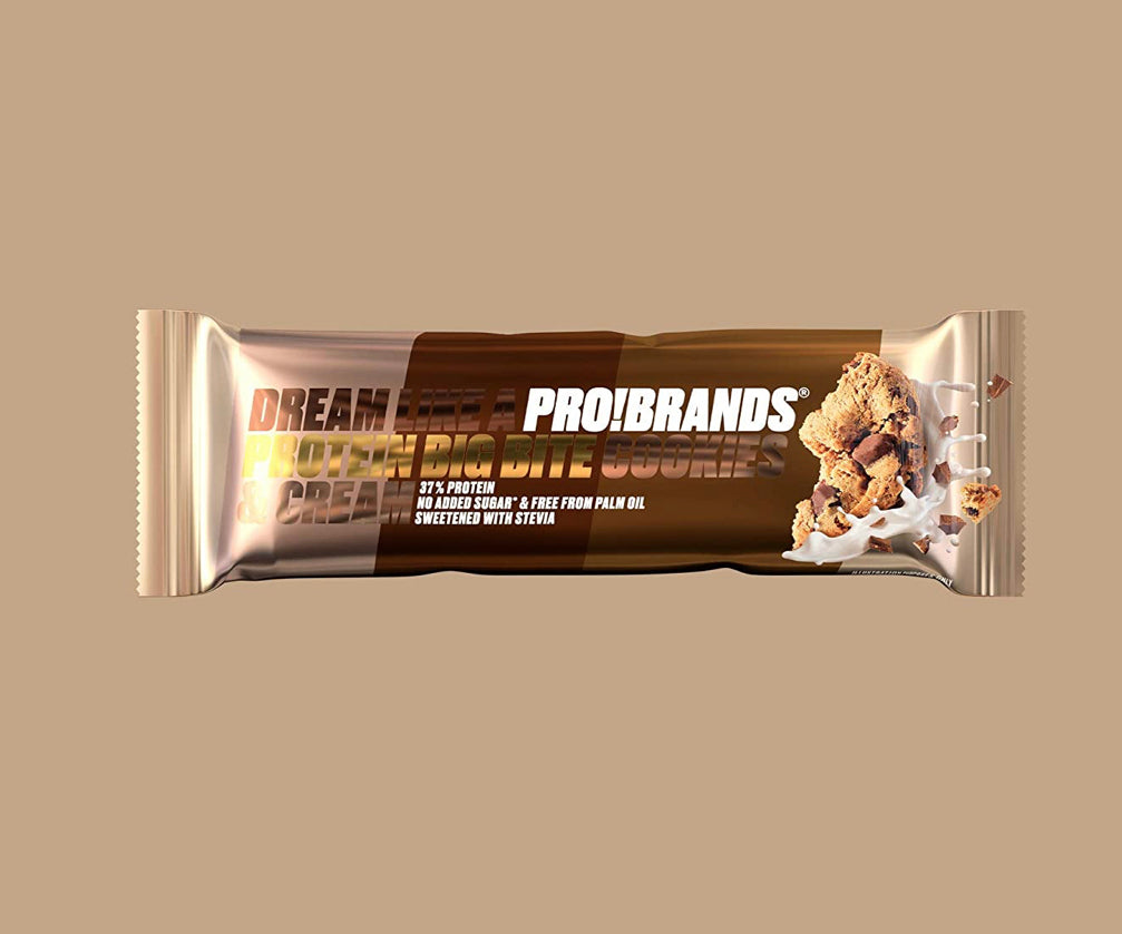 Probrands Big Bite протеинов бар - бисквитки и сметана 45гр. - Feel You