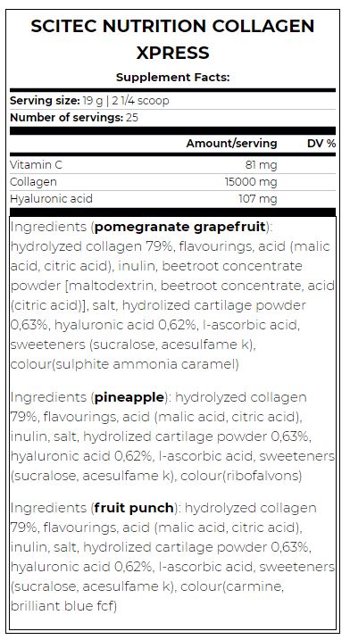 Collagen Xpress 0.475 kg