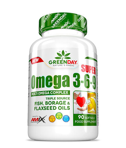 Griichend Super Omega 3-6-9 / 90 mëll. (Promo)