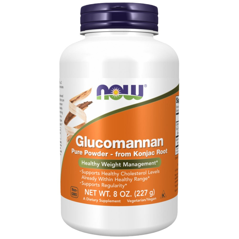 Glucomannan din Konjac Root Pure Powder - 227 grame