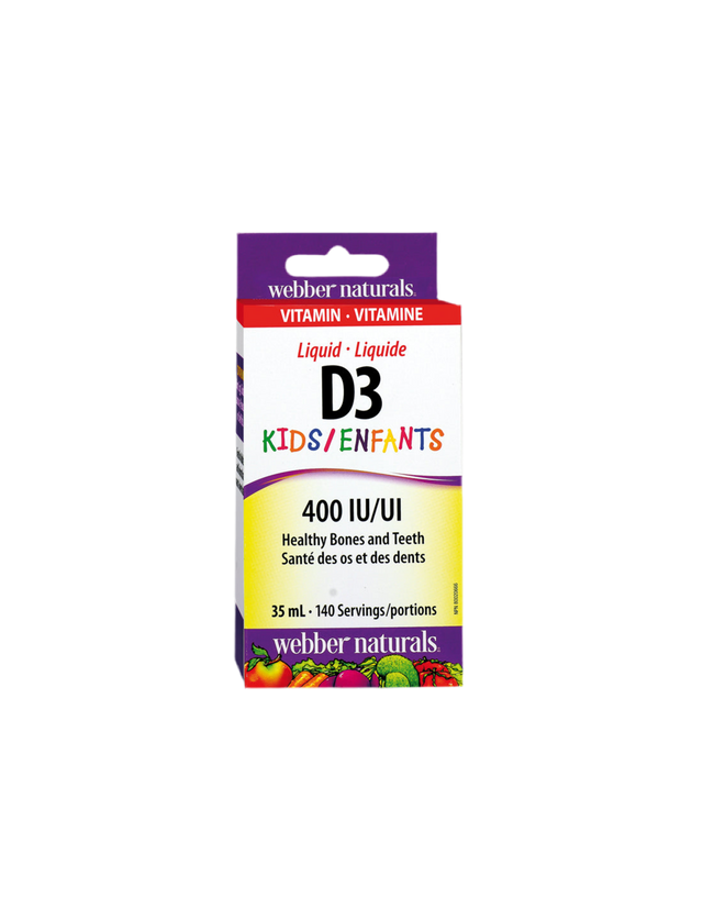 Vitamin D3 Kids/ Витамин D3 за деца 400 IU x 35 ml/ 140 дози - Feel You