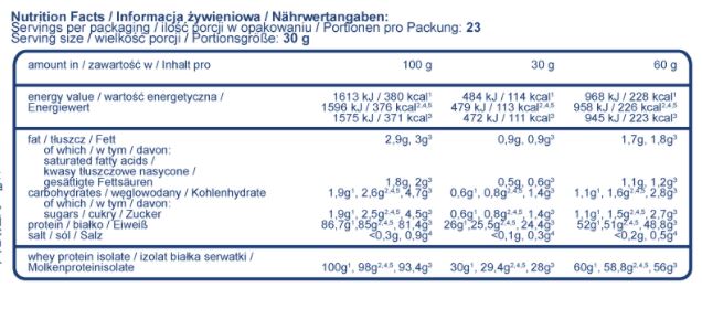 VPI Isovhei Instant - 0,700 kg