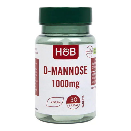 Д-Маноза (D-Mannose) 1000mg 30 таблетки HOLLAND & BARRETT - Feel You