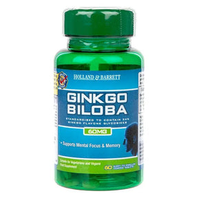Ginkgo Biloba 60 mg - 60 Tablets - Nutra Best Europe