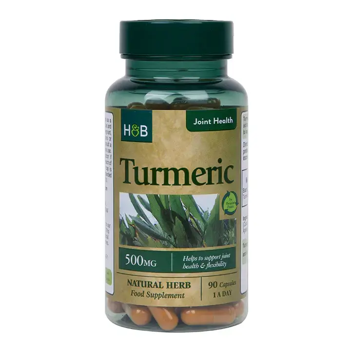 Куркума (Turmeric) 500мг 90 капсули HOLLAND & BARRETT - Feel You