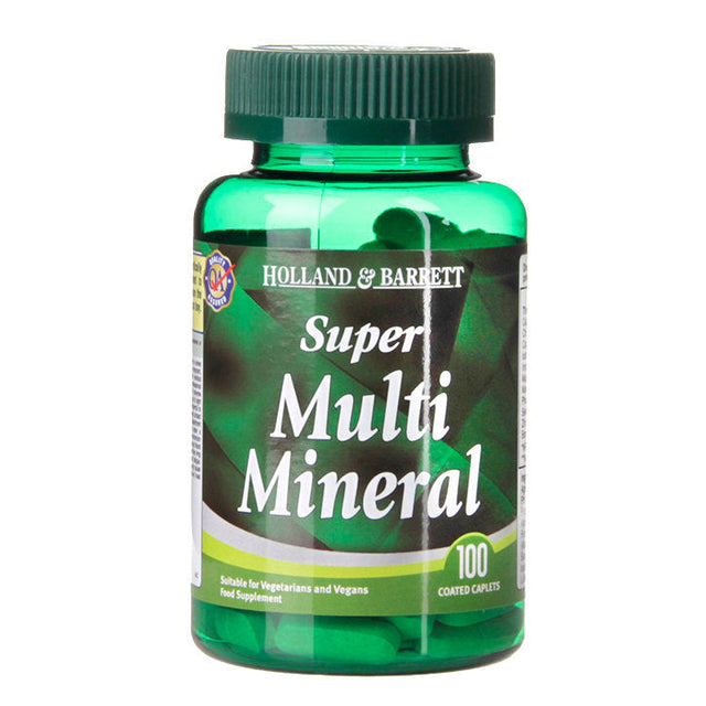 Супер мултиминерали (Super Multi Mineral) 100 таблетки HOLLAND & BARRETT - Feel You