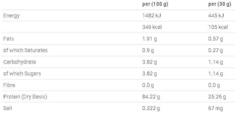 Micellar Casein baltymai - 900 gramų