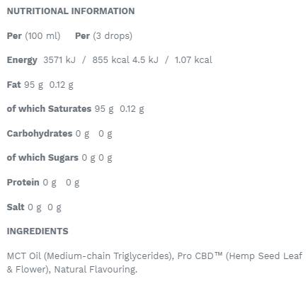 Pro CBD Drops 30 мл - Feel You