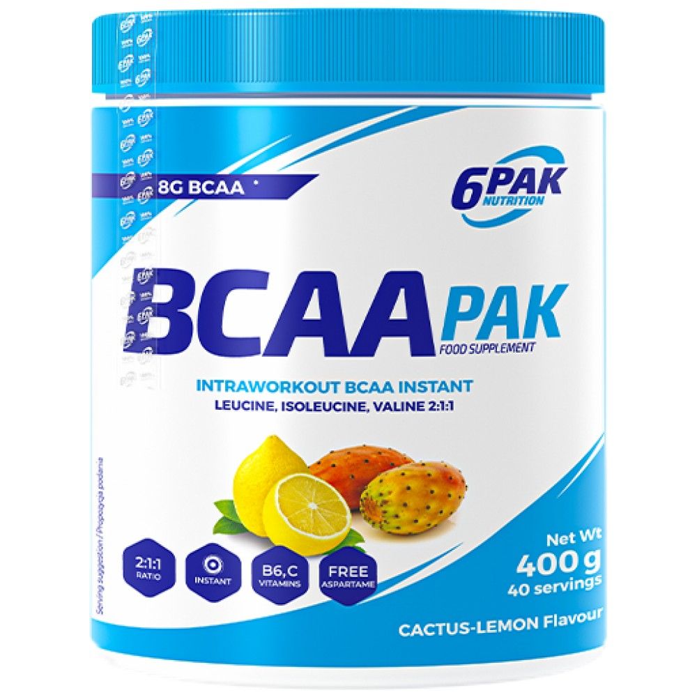 BCAA PAK 2: 1: 1 Instant - 400 grams