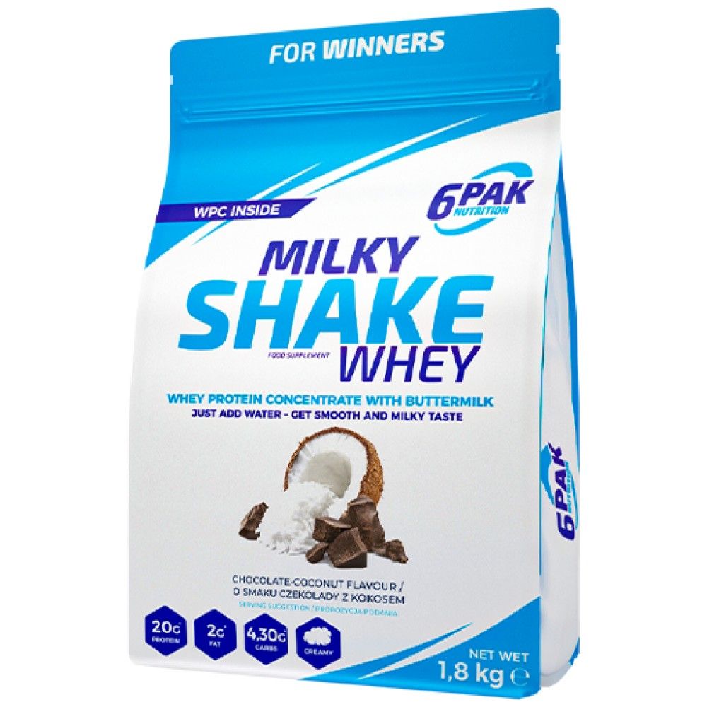 Milky Shake Whey - 1800 gramas