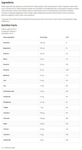 „Vit & Min Shot“ | Multivitaminų ir mineralų formulė - 25 x 100 ml