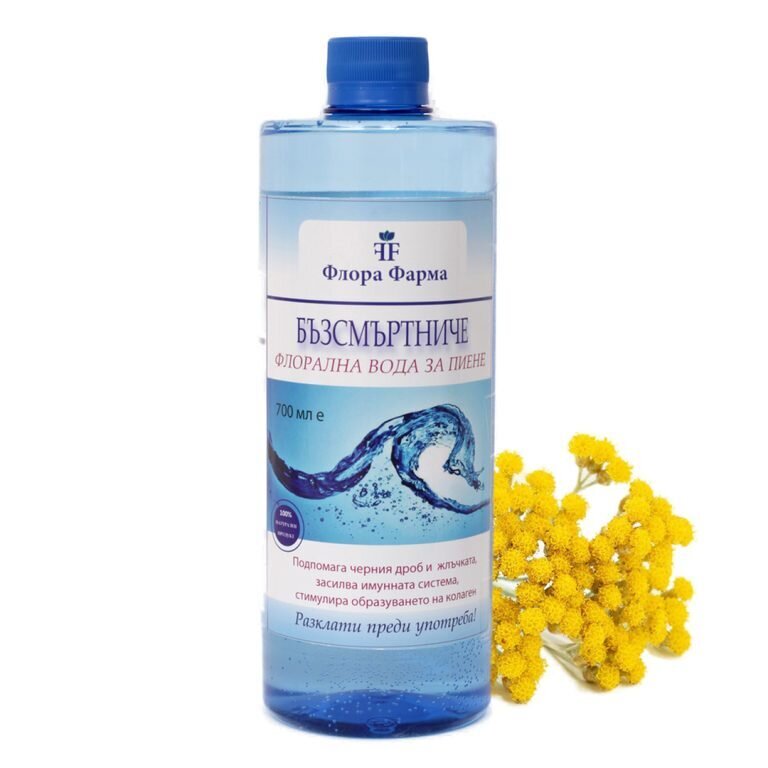 Natural floral water from IMMORTAL 700ml FLORA PHARMA