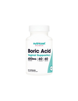 Вагинални инфекции - Борна киселина (Boric Acid), 600 mg х 60 вагинални капсули - Feel You